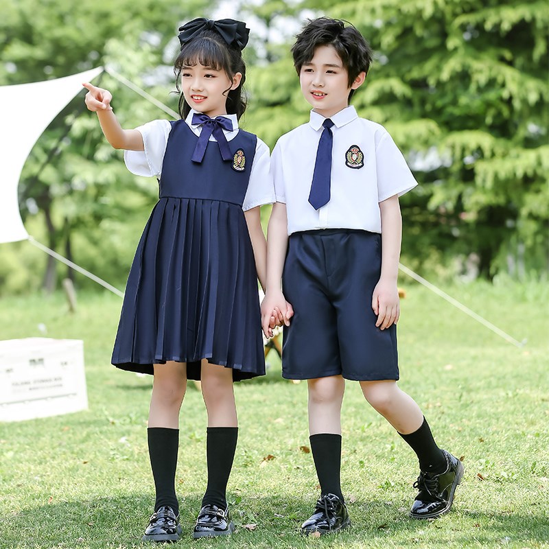 儿童演出服幼儿园中小学生校服班服毕业照男女童合唱服朗诵表演服