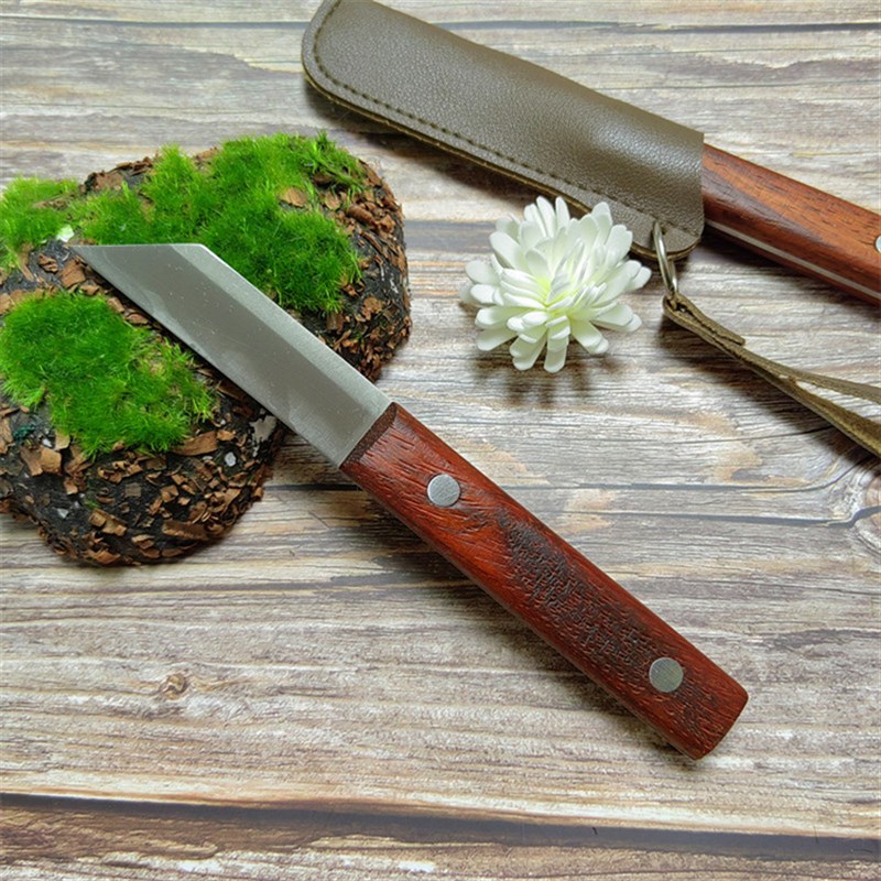 高速钢白钢果木嫁接芽接刀接木刀苗木果树修剪削木刀园艺盆景工具