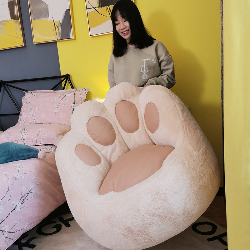 可爱猫爪懒人沙发豆袋榻榻米小型女生单人卧室阳台椅子座椅儿童房,住宅家具,懒人沙发,淘宝优惠券,粉丝福利购,淘宝优惠卷