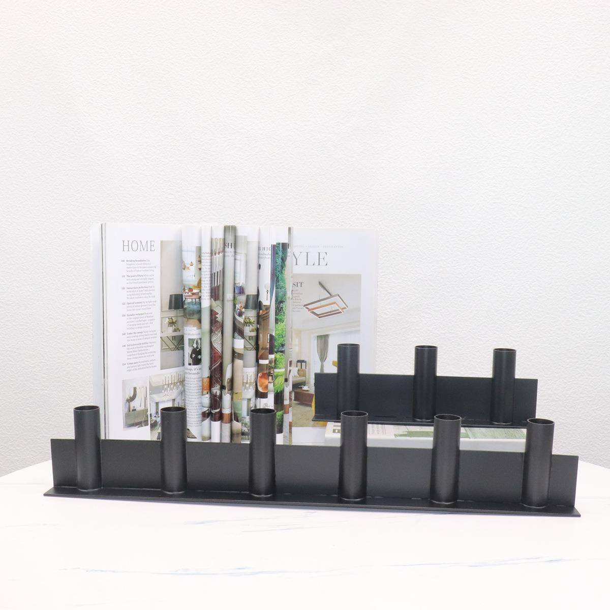 现代简约铁艺烛台花插桌面摆件日常家居软装饰品样板间餐桌摆件