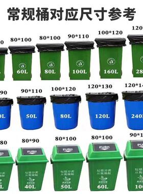 特价大号商用垃圾袋加厚黑色超大垃圾袋垃圾桶环卫户外垃圾袋包邮