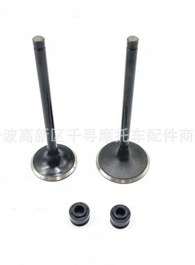 进气门 排气门 适用 HS250 250CC 带垫片 油封 14711-013-0000