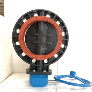 供应UPVC涡轮蝶阀 FPM阀座   DN250    1230元一台 耐腐蚀介质