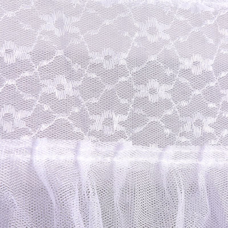 2023新款坐床蚊帐三开门全包底1米5方顶拉链一米八蚊帐子135x200