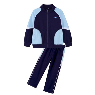 儿童校服珠海市金湾区小学生统一纯棉夏装短袖校服裤套装夏季长袖