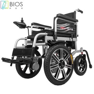 电动轮椅前驱越障老人残疾人四轮代步车可折叠智能全自动操作