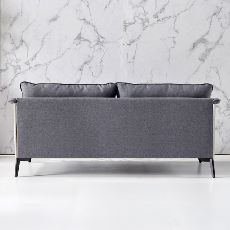 办公沙发茶几组合简约会客区接待室商务小户型办公室网红布艺沙发