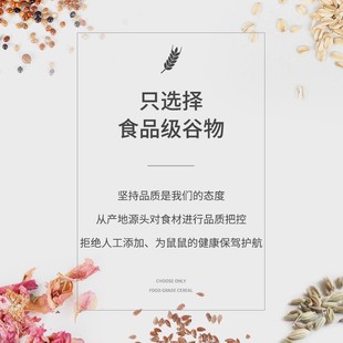 宠尚天仓鼠粮食主粮食物仓鼠饲料五谷主食用品金丝眼圈熊908g