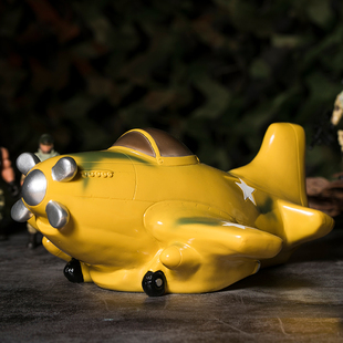 创意儿童存钱罐不可取卡通存钱筒男孩礼物摆件存钱筒只进不出钱罐