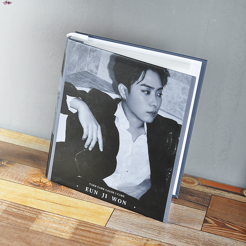 明星照片定制相册封面插袋式内页大容量5寸6寸7寸收藏纪念册影集