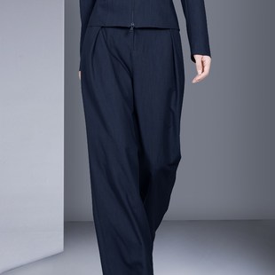 时尚 套装 2024秋季 新款 高级感长袖 气质休闲两件套潮长裤 上衣阔腿裤