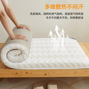 学生宿舍乳胶床垫90x190薄垫可折叠飘窗垫150x200x180榻榻米软垫