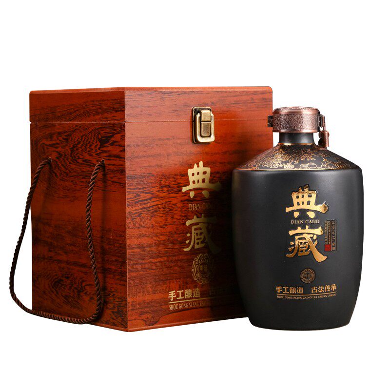 景德镇陶瓷空酒瓶3斤装密封白酒坛子三斤家用酒壶泡酒容器礼盒装