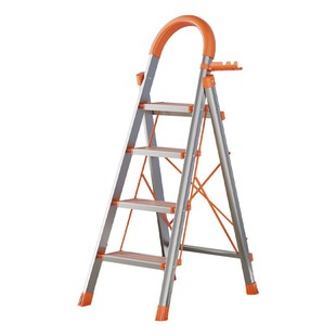 家用梯子加厚铝合金人字梯室内多功能折叠梯便捷伸缩梯五六步楼梯