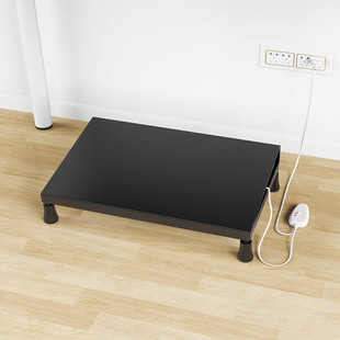 办公室脚踏板加热取暖脚踏凳桌下可调节搭脚踩脚垫脚放脚暖脚神器