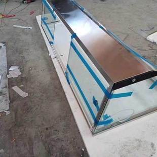 玻璃罩子卤菜防尘罩透明立体店铺定制展示柜快餐保温台台柜冰柜