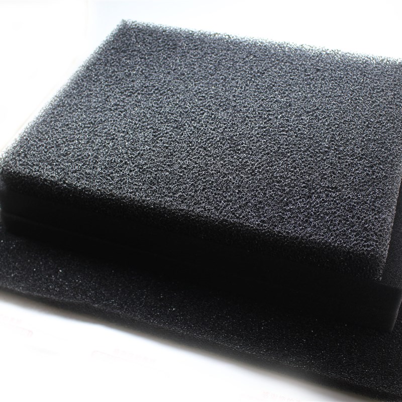 鱼缸黑色生化棉锦鲤鱼池棉硝化生化过滤棉水族箱净化过滤材料包邮