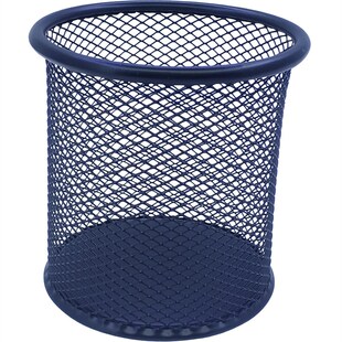 8Y简约风格大笔筒学生桌面高中超大容量书桌用品桌面铁艺桌面收纳