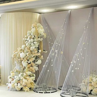 饰 装 新款 婚庆道具丁达尔效应婚礼现场布置超燃婚场景DIY搭建个性