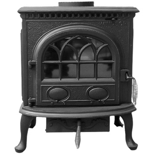 铸铁壁炉真火家用燃木柴火炉取暖民宿客厅取暖炉燃木功率18.2KW