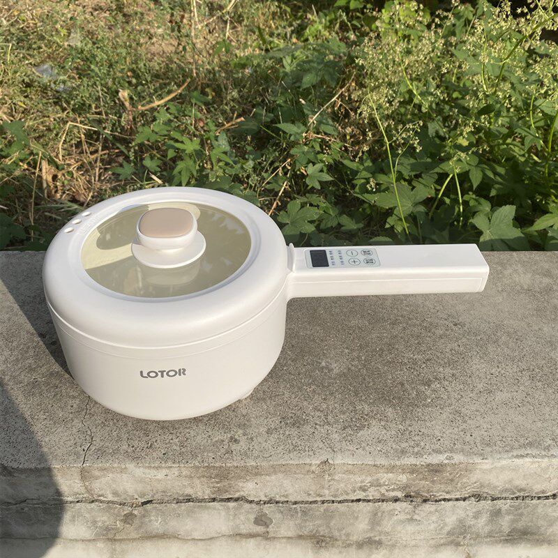 小浣熊宿舍学生小电锅多功能家用小功率寝室炒锅炒菜煮饭一体小锅