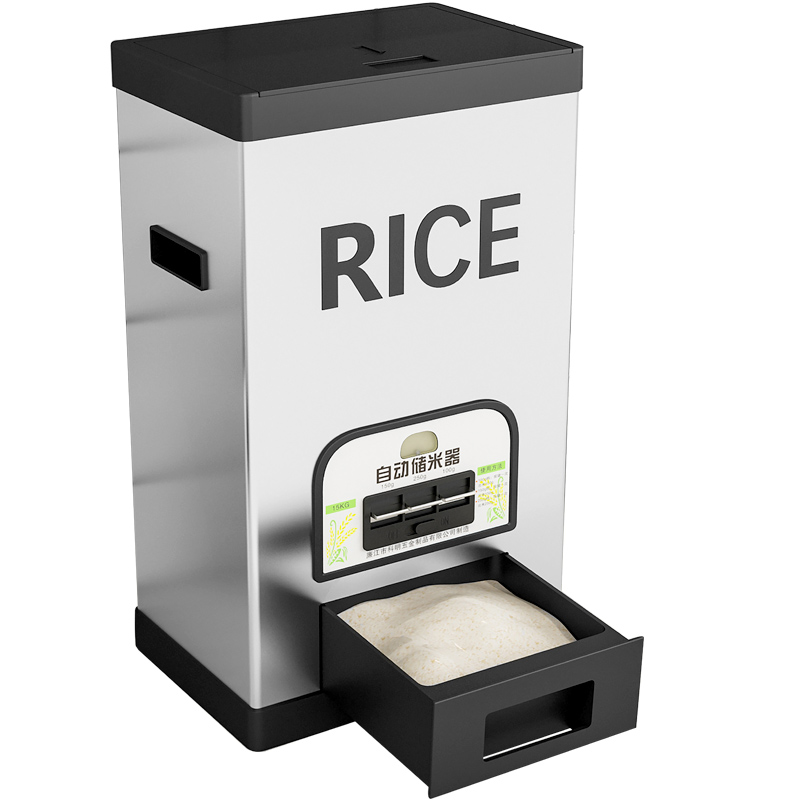 厨伴米桶20公斤储米箱不锈钢米缸防虫防潮15kg斤智能密封装米桶