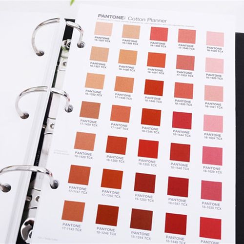 潘通棉布单张TCX色卡国际标准纺织行业用 色卡单张-棉布版