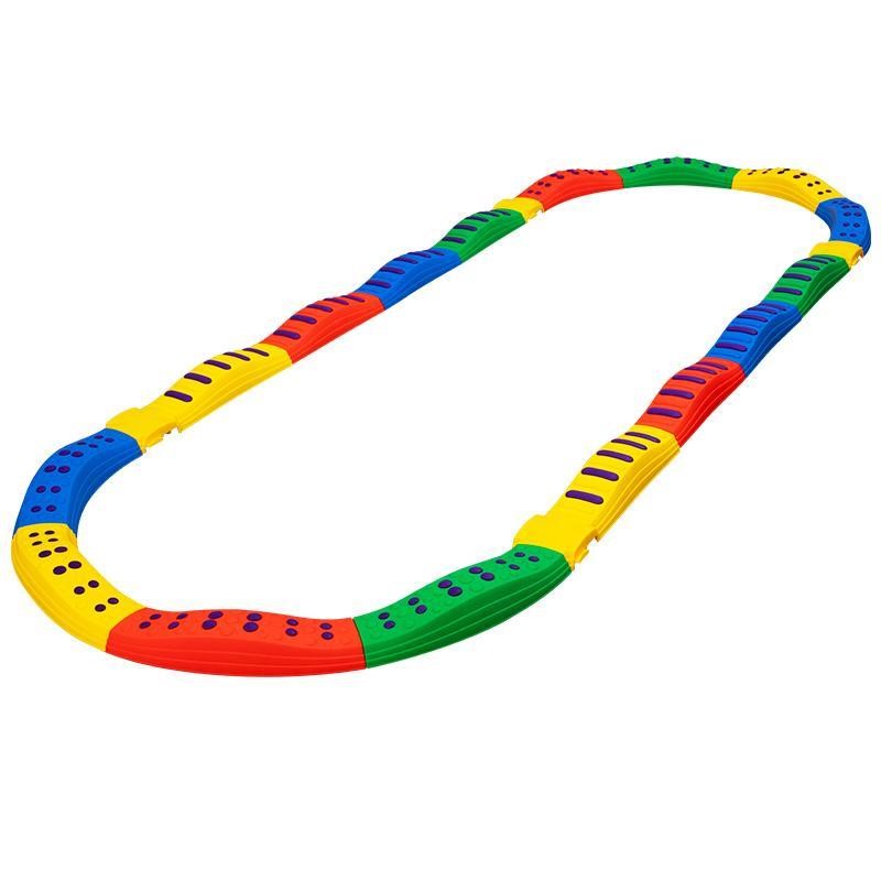 感统训练器材幼儿园触觉平衡板儿童家用平衡木脚踩独木桥室内