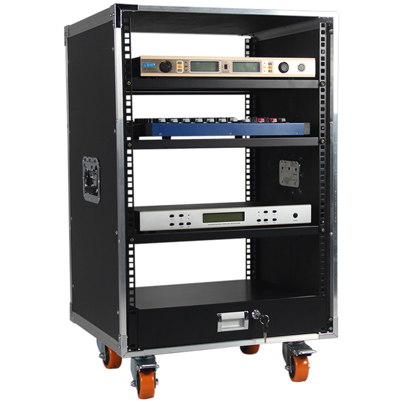 U航空箱机柜订制功放机箱1U简易柜舞台设备调音台柜子
