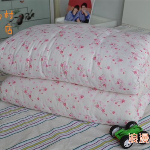 纯手工棉花被单双人儿童被学生被子被芯空调被夏凉春秋被冬被8斤