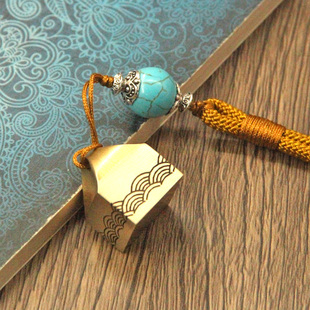 同者封侯官印实心黄铜大尺寸印章篆刻定制姓名私章名字刻字铜章印