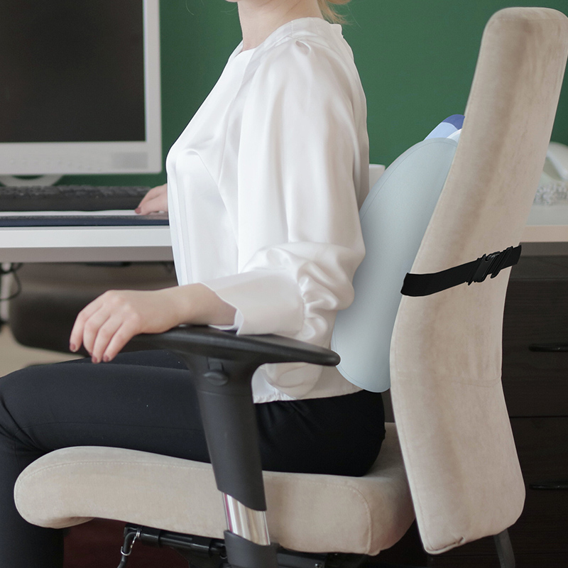 靠垫办公室座椅汽车腰靠枕抱枕记忆棉靠背垫子靠枕孕妇腰枕头腰垫