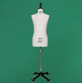 建智牌男体上半身立裁人台 立裁模特 上衣制板模特