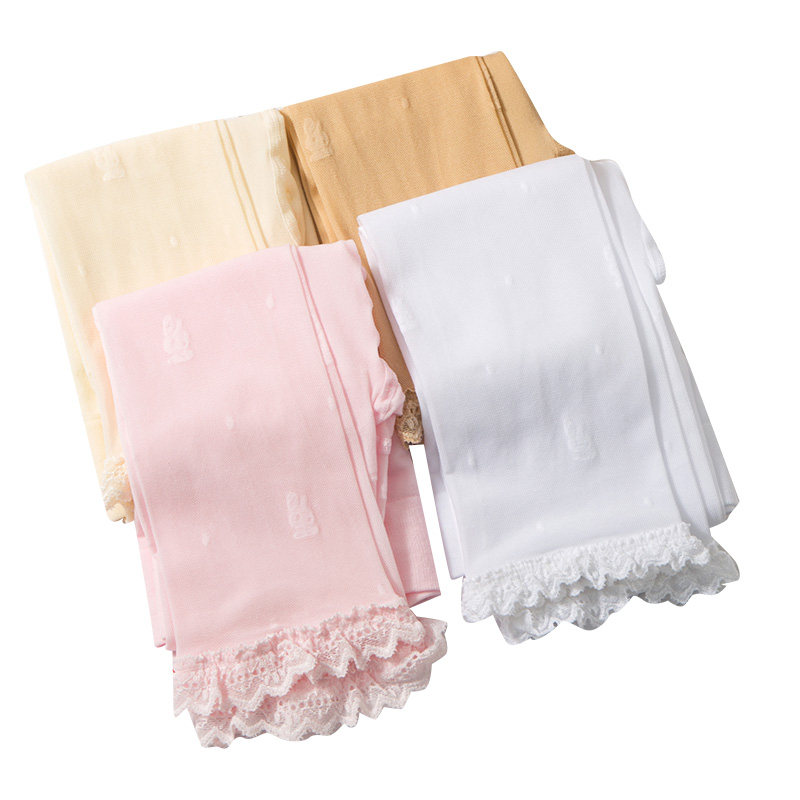 夏季儿童九分打底袜薄款白色舞蹈袜女童裤袜春秋小女孩花边九分裤,童装/婴儿装/亲子装,儿童袜子(0-16岁),淘宝优惠券,粉丝福利购,淘宝优惠卷