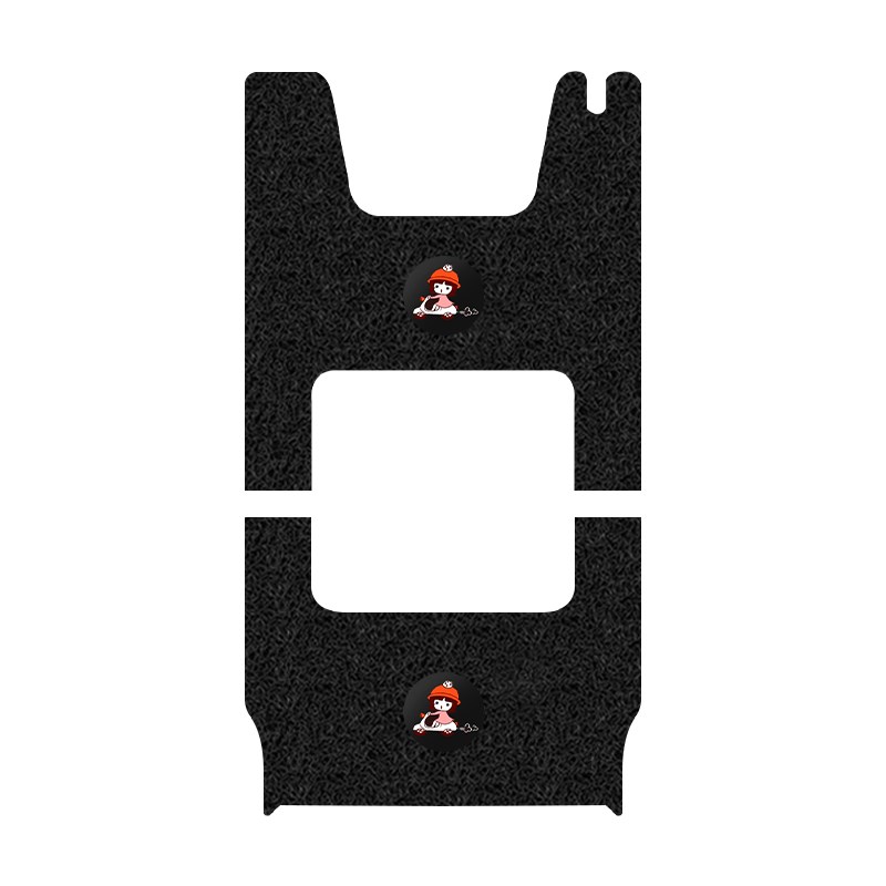 适用万仕达尼普拉450电动三轮车专用脚垫丝圈防水防滑脚踩踏板垫