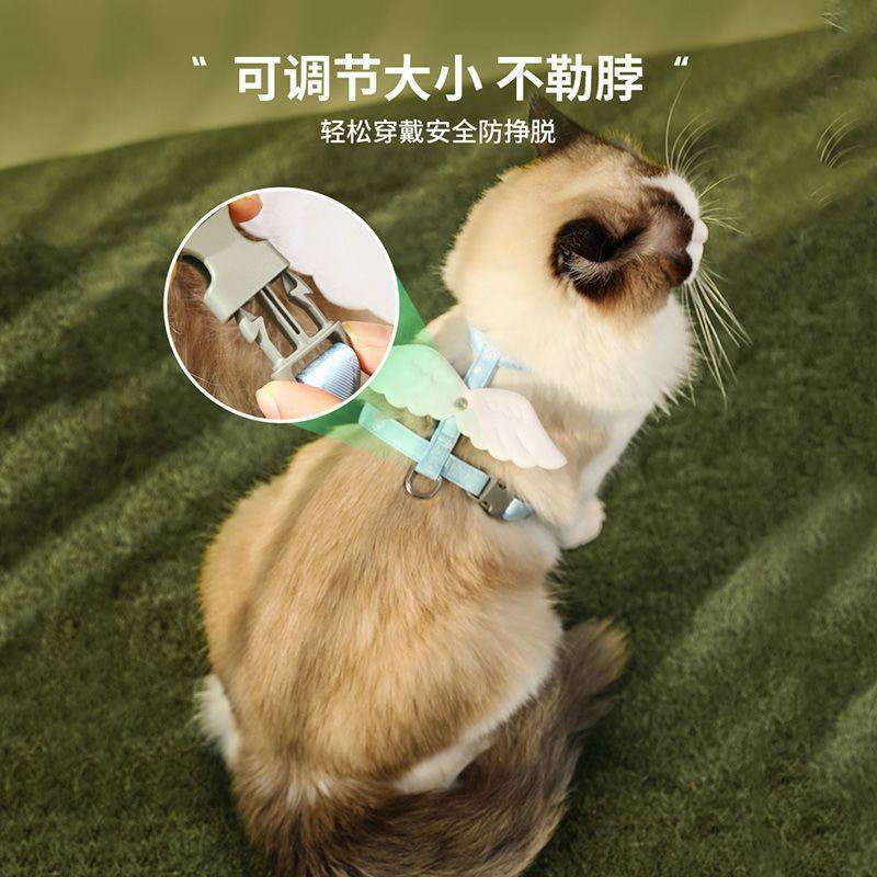 猫咪牵引绳防挣脱外出专用遛猫绳胸背带猫绳子可调节宠物溜猫链子,宠物/宠物食品及用品,猫牵引绳,淘宝优惠券,粉丝福利购,淘宝优惠卷