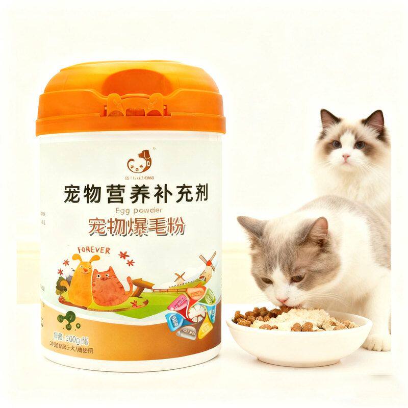 猫狗卵磷脂爆毛防掉毛营养膏