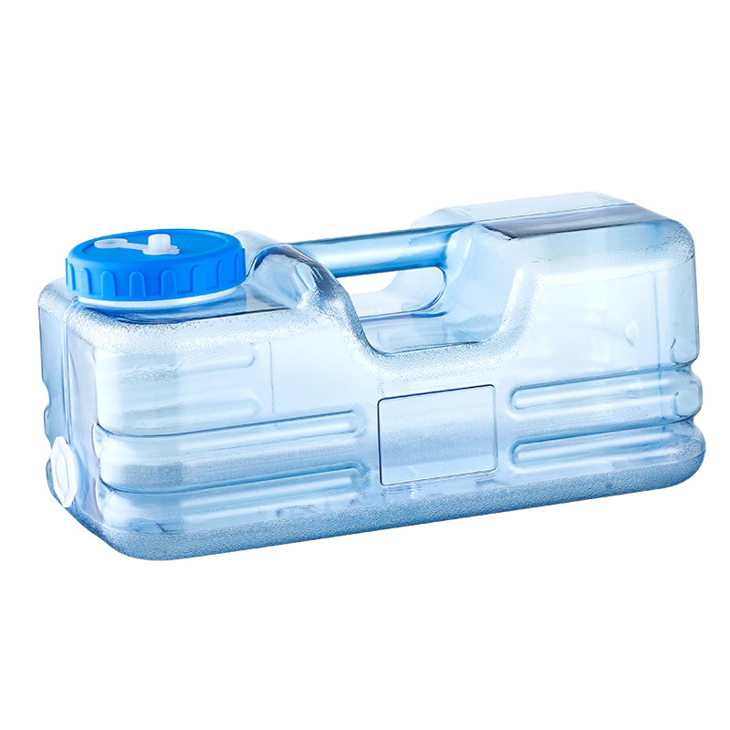 扁方形矮水桶家用功夫茶纯净pc食品级塑料储水桶泡茶用茶台饮水桶