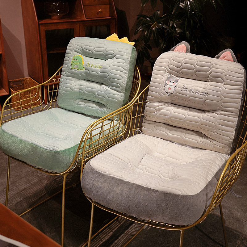 办公室久坐坐垫靠垫一体夏季凉垫椅子座垫驾考加厚增高屁股垫子