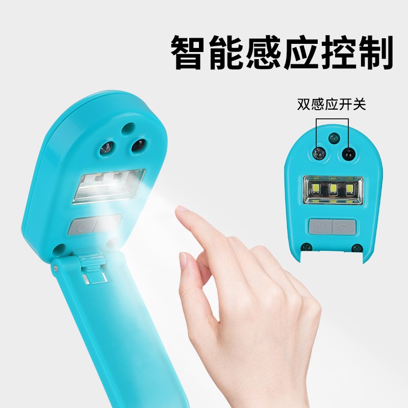 钓鱼感应上饵灯充电拉饵灯上饵料灯挂饵灯饵盘灯鱼饵灯夜钓换饵灯