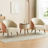 客厅休闲椅单人沙发茶几家用舒适靠背椅书房室内休闲阳台洽谈桌椅