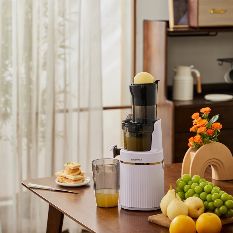 大宇原汁机汁渣分离家用榨汁机全自动慢磨大口径炸水果西芹果汁机