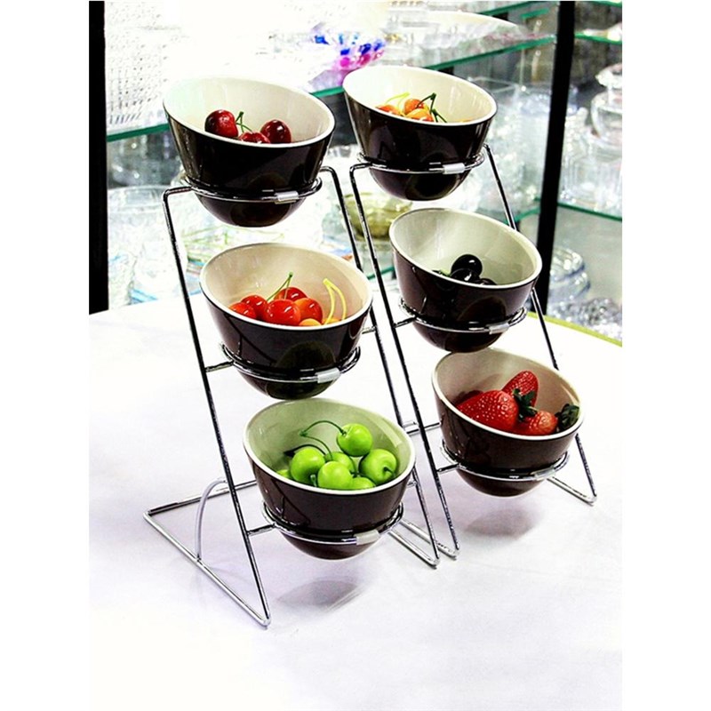 8M0自助餐厅餐具酒店早餐器皿火锅调料容器小菜凉菜咸菜展示盘架