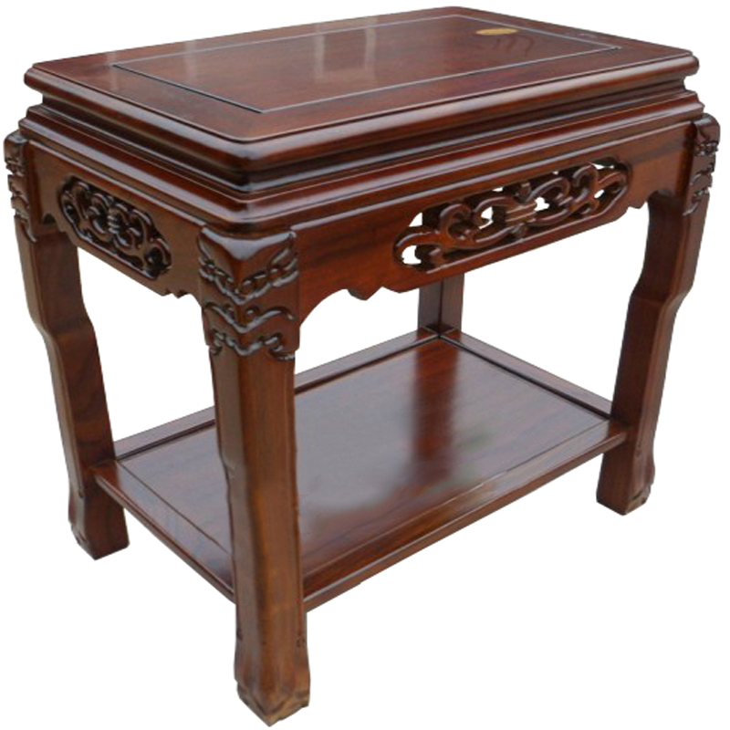 全实木鱼缸架盆景架多功能桌超承重奇石桌底座绿萝花架子客厅