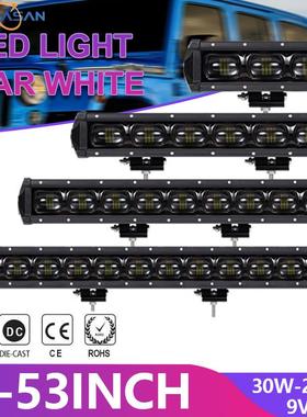LED长条灯汽车热卖21inch 90W 越野车灯 卡车改装 挖土机射灯