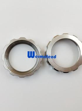 嘉强切割头陶瓷环锁紧环 BT240通用款陶瓷环锁紧螺母 锁紧套