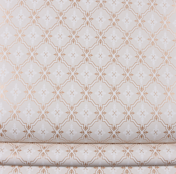 瑞典进口环保木纤维纯纸金边不规则几何图案书房电视沙发背景墙纸