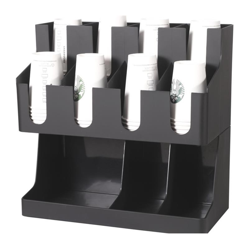 大洋楼纸杯架 咖啡奶茶店杯架 取杯器 台式分杯器 咖啡纸杯架