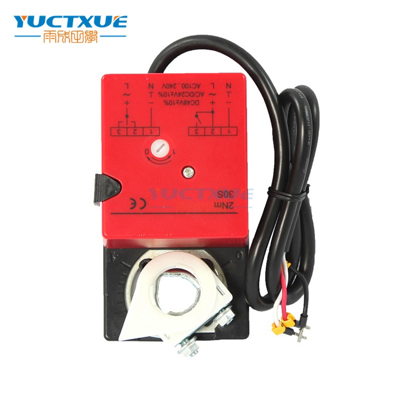 2Nm模拟量手电一体机械限位风执行器 比例调节风门门控制机构