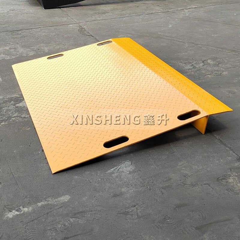 货柜坡道板手拉车平台装货进集装箱装卸货3吨1.2m*1.5m码头船坞